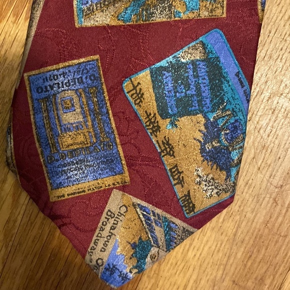 Geoffrey Beene tie 59” - Chinatown on Broadway   -bm - Picture 5 of 5